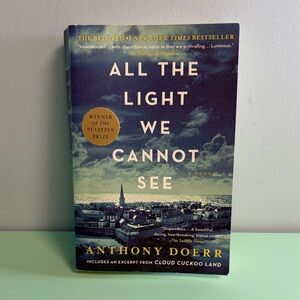 All The Light We Cannot See Book, Author Anthony Doerr, Historical Fiction
